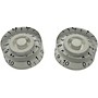 AxLabs Speed Knob With Black Lettering 2-Pack - White
