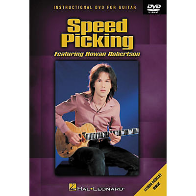 Hal Leonard Speed Picking Featuring Rowan Robertson DVD with Tab