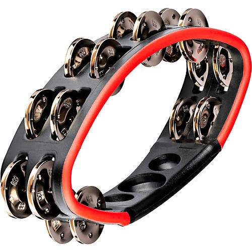 Speed Up Tambourine with Thumb Holes and Nickel Plated Steel Jingles
