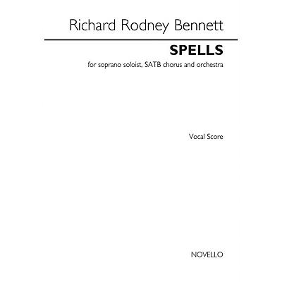 Novello Spells SATB Composed by Richard Rodney Bennett