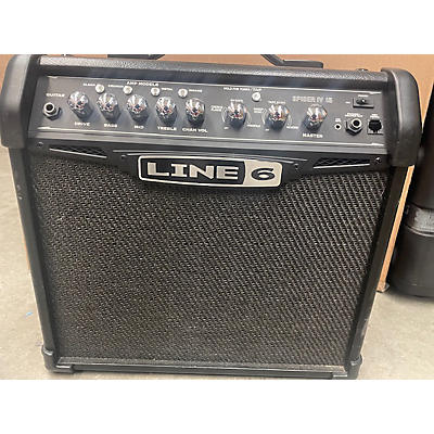 Line 6 Spider IV 15W 1X8 Guitar Combo Amp