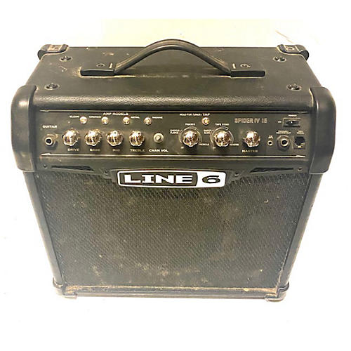 Line 6 Spider IV 15W 1X8 Guitar Combo Amp