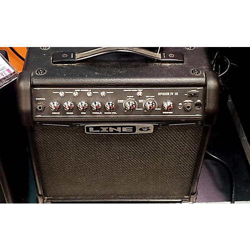 Line 6 Spider IV 15W 1X8 Guitar Combo Amp