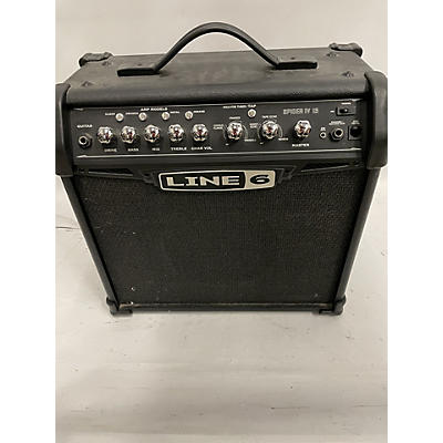 Line 6 Spider IV 15W 1X8 Guitar Combo Amp