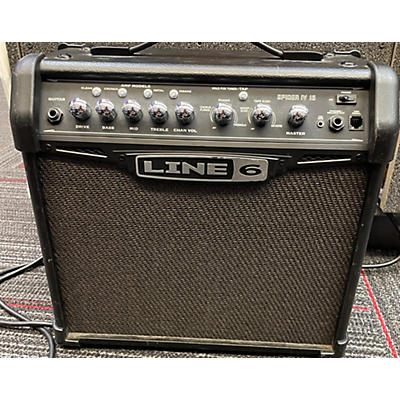 Line 6 Spider IV 15W 1X8 Guitar Combo Amp