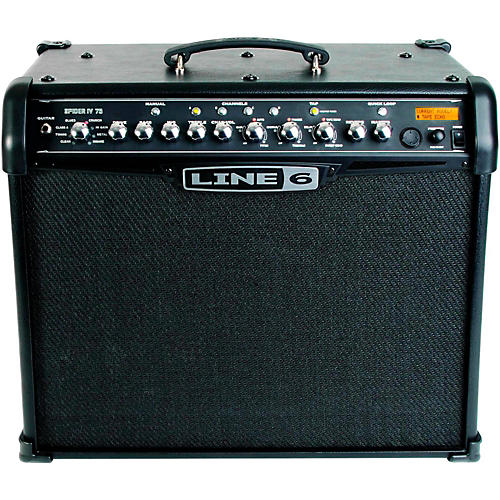 Line 6 Spider IV 75 75W 1x12 Guitar Combo Amp | Musician's Friend