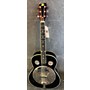 Used Rogue Spider Resonator Acoustic Guitar Black