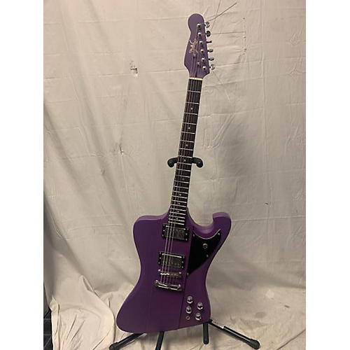 HardLuck Kings Spider Solid Body Electric Guitar Purple