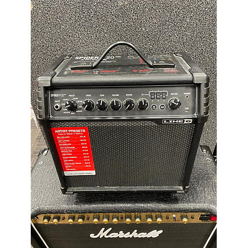 Line 6 Spider V 20 MkII 20w 1x8 Guitar Combo Amp Musician's Friend