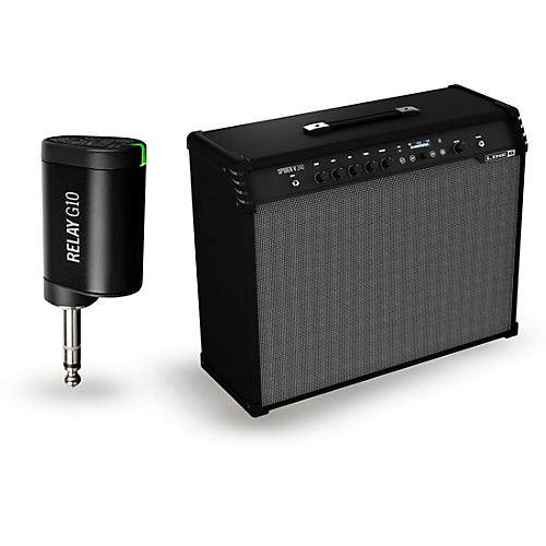 Spider V 240 240W 2x12 Guitar Combo Amp and G10T Wireless Transmitter