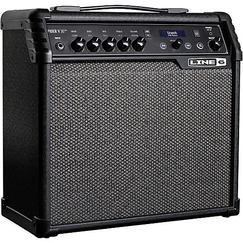 Line 6 Spider V 30 MKII 30W 1x8 Guitar Combo Amp Condition 1 - Mint Black