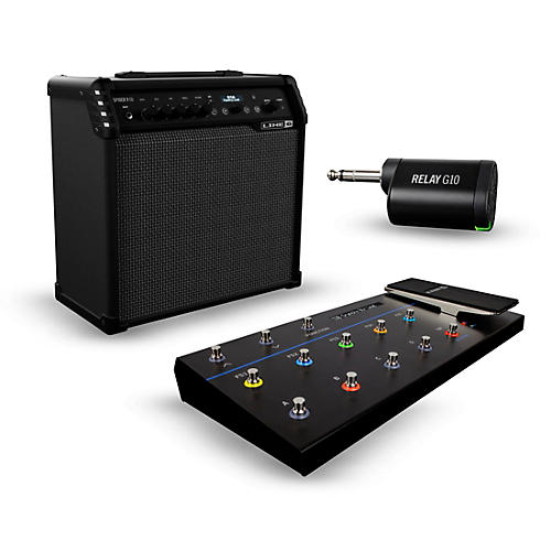Spider V 60 60W 1x10 Guitar Combo Amp with FBV 3 Footswitch and Relay G10T Wireless Transmitter