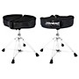 Ahead Spinal G Drum Throne - Black Cloth Top and Black Sparkle Sides 18 in.