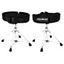Open-Box Ahead Spinal G Drum Throne - Condition 1 - Mint Black Cloth Top and Black Sides 18 in.