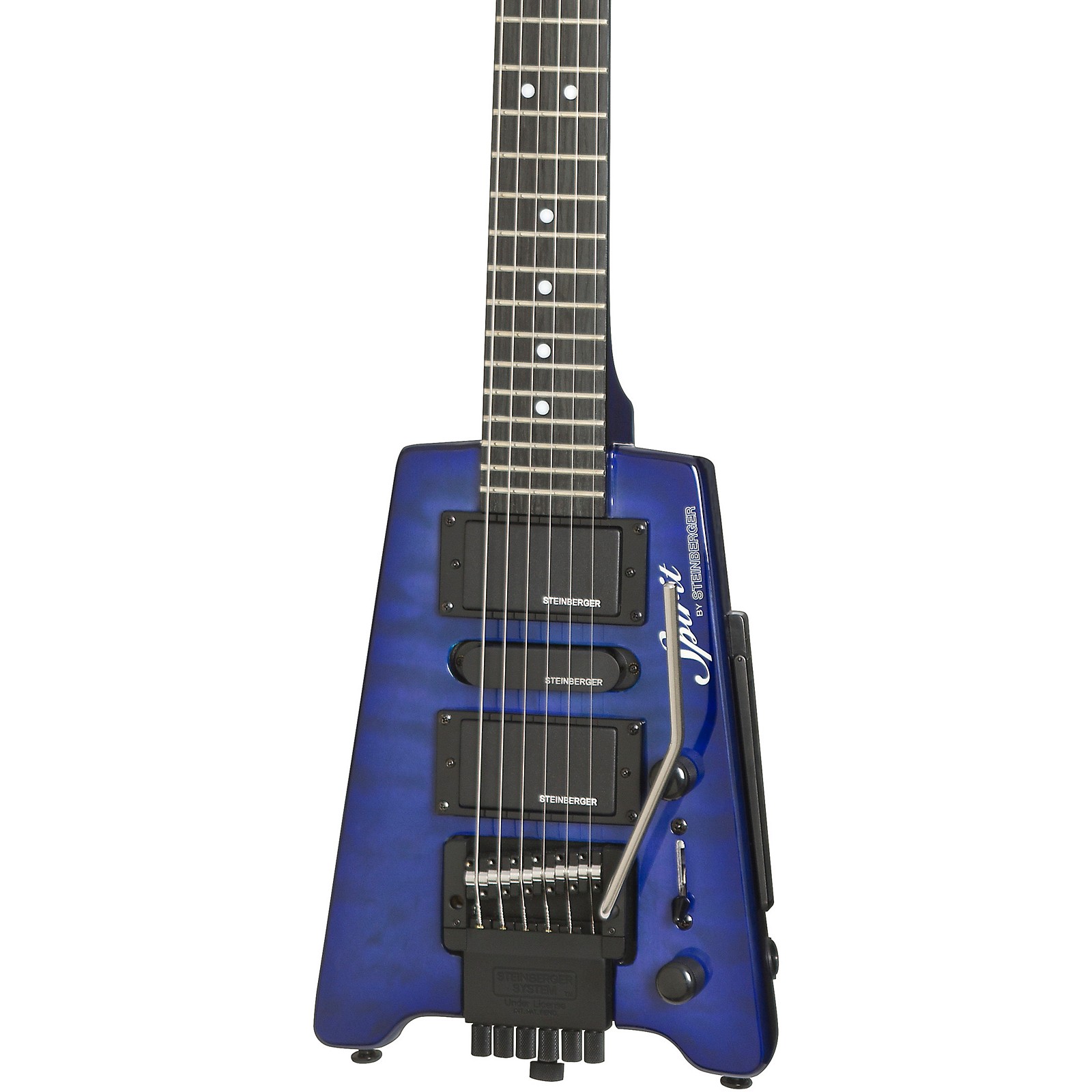 Steinberger Spirit GT-PRO Quilt Top Deluxe Electric Guitar Translucent ...