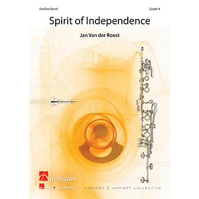 Hal Leonard Spirit Of Independence Score Only Concert Band