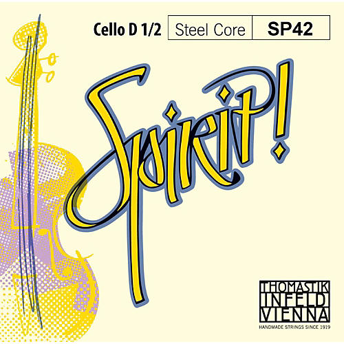 Thomastik Spirit Series Cello D String 1/2 Size