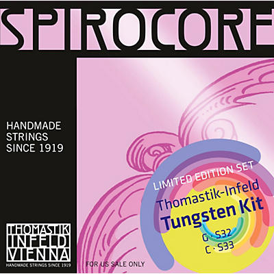 Thomastik Spirocore Cello Tungsten G&C Value Pack