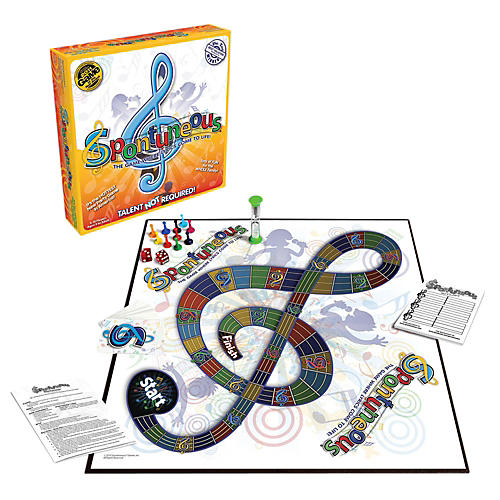 Spontuneous Board Game - Where The Lyrics Come To Life