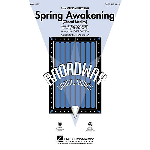 Hal Leonard Spring Awakening (Choral Medley) SATB arranged by Roger Emerson