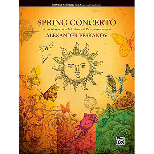 Alfred Spring Concerto Intermediate Duet 2 copies required for performance