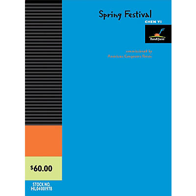 American Composers Forum Spring Festival (BandQuest Series Grade 3) Concert Band Level 3 Composed by Chen Yi