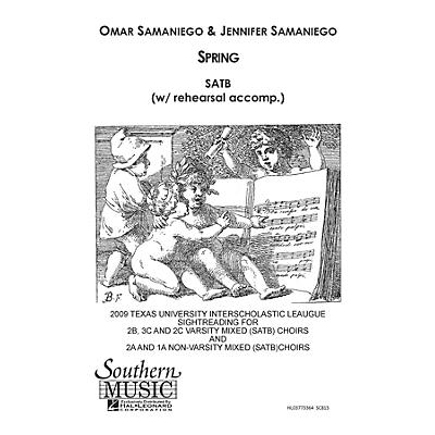 Southern Spring SATB Composed by Jennifer Samaniego