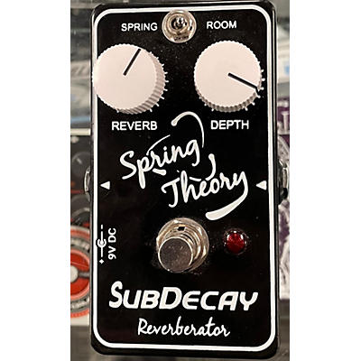 Subdecay Spring Theory Reverberator Effect Pedal