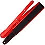 RICHTER Springbreak I Nappa Guitar Strap Black/Red 2.75 in.