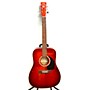 Used Art & Lutherie Spruce GT Acoustic Guitar Burgundy