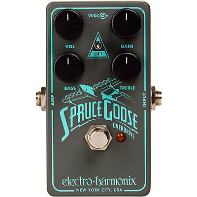 Electro-Harmonix Spruce Goose Overdrive Guitar Effects Pedal