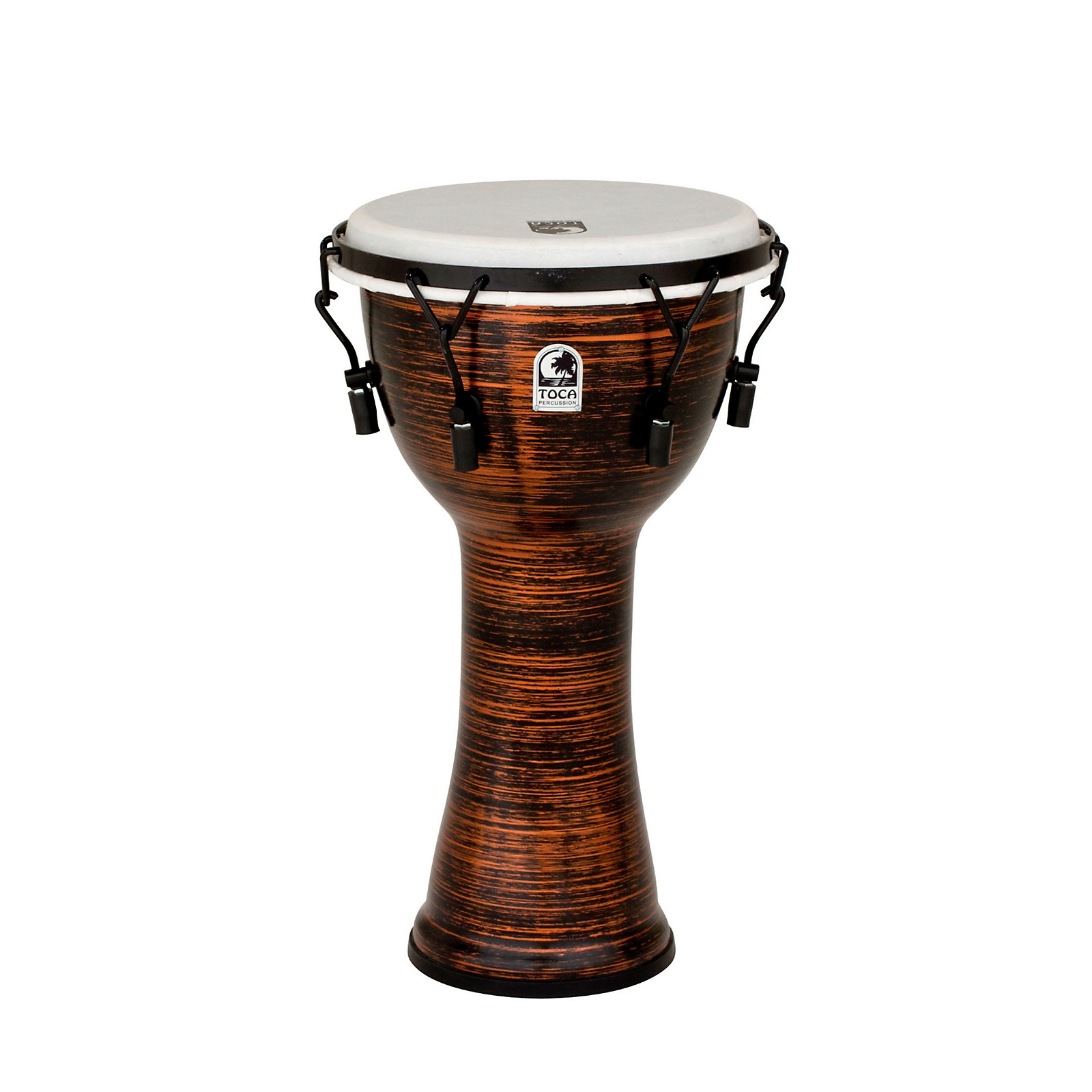Toca Spun Copper Mechanically Tuned Djembe 10 in. Musician's Friend