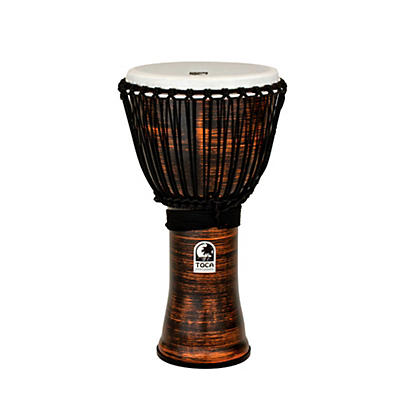 Toca Spun Copper Rope Tuned Djembe