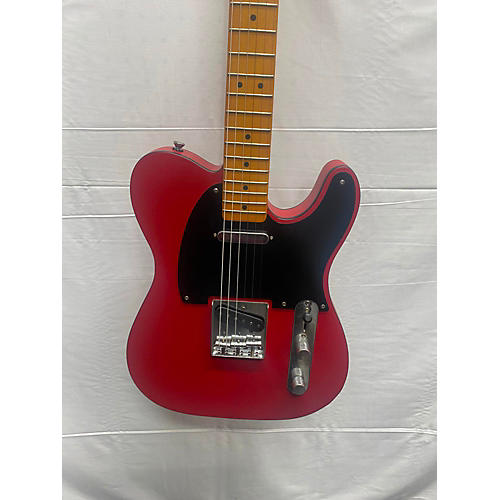 Squier Squier 40th Anniversary Telecaster Vintage Edition Electric Guitar Satin Dakota Red Solid Body Electric Guitar Satin Dakota Red