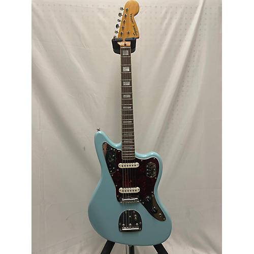 Squier Squier Classic Vibe '70s Jaguar Limited-Edition Electric Guitar Solid Body Electric Guitar Daphne Blue