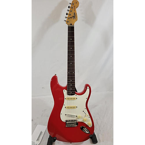 Fender Squier II Stratocaster Solid Body Electric Guitar Red