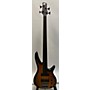 Used Ibanez Srf700 Electric Bass Guitar Flat Brown Burst