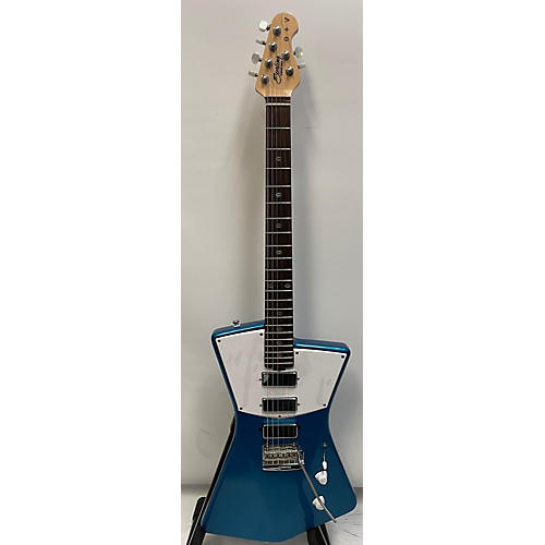 Sterling by Music Man St Vincent Solid Body Electric Guitar Blue