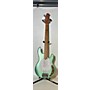Used Sterling by Music Man StINGRAY34H Electric Bass Guitar GREEN SPARKLE
