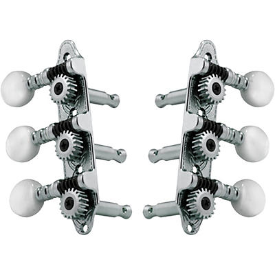 GROVER Sta-Tite Mini 3-On-A-Plate 608 Series Tuning Machines