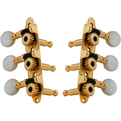 Grover Sta-Tite Mini 3-On-A-Plate 608 Series Tuning Machines