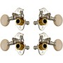 Grover Sta-Tite Ukulele #9 Series White Button Tuning Machines Nickel