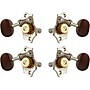 GROVER Sta-Tite Ukulele With 18:1 Gear Ratio U99-18 Series Rosewood Button Tuning Machines Nickel