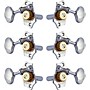 GROVER Sta-Tite With 18:1 Gear Ratio 97-18 Series Chrome Button Tuning Machines Chrome