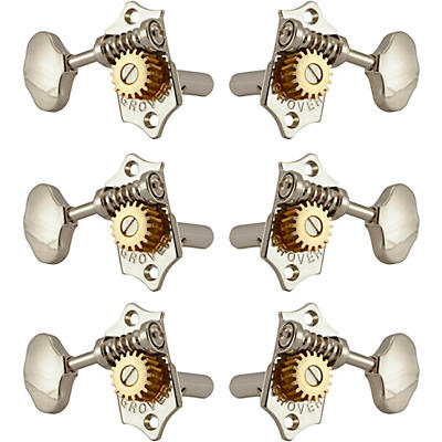 Grover Sta-Tite With 18:1 Gear Ratio 97-18 Series Nickel Button Tuning Machines