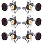 Grover Sta-Tite With 18:1 Gear Ratio 97-18 Series Rosewood Button Tuning Machines Chrome