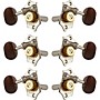 Grover Sta-Tite With 18:1 Gear Ratio 97-18 Series Rosewood Button Tuning Machines Nickel