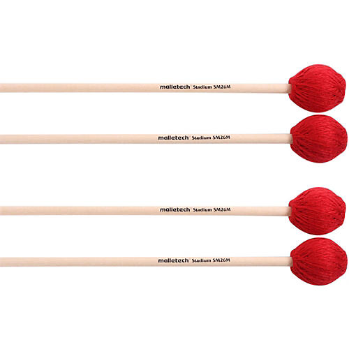 Stadium Marimba Mallets Set of 4 (2 Matched Pairs)