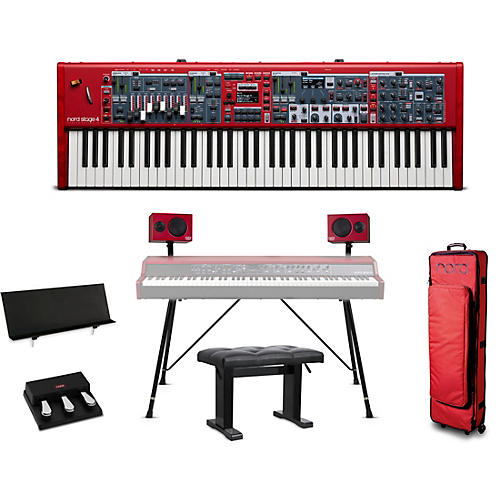 Nord Stage 4 73-Key Keyboard Complete Bundle