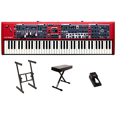 Nord Stage 4 Compact 73-Key Keyboard Essentials Bundle